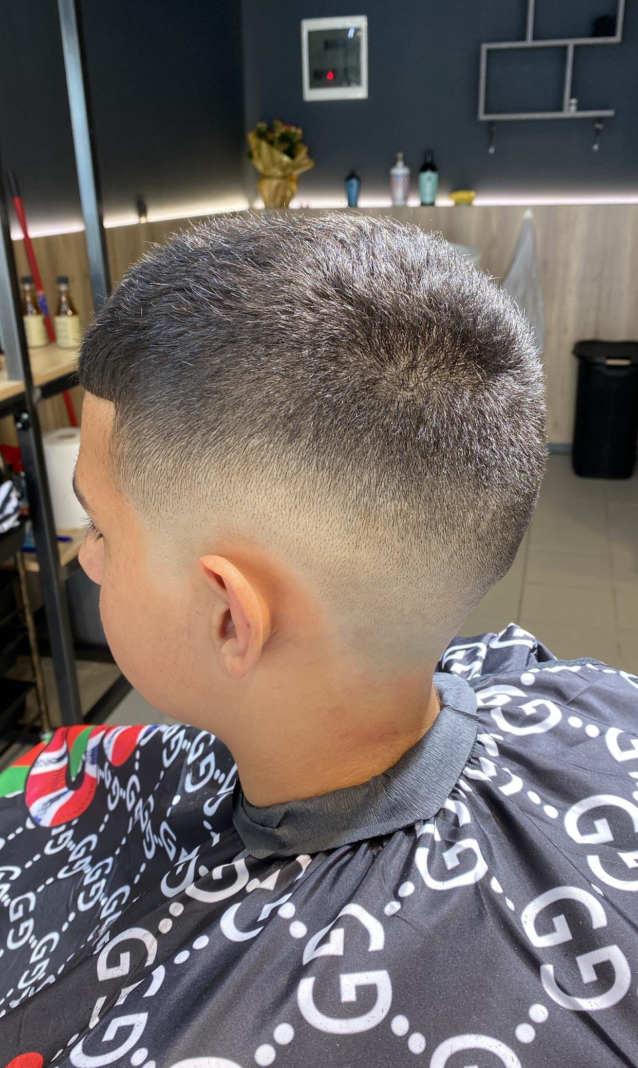 Skin fade στο BARBERY No 129