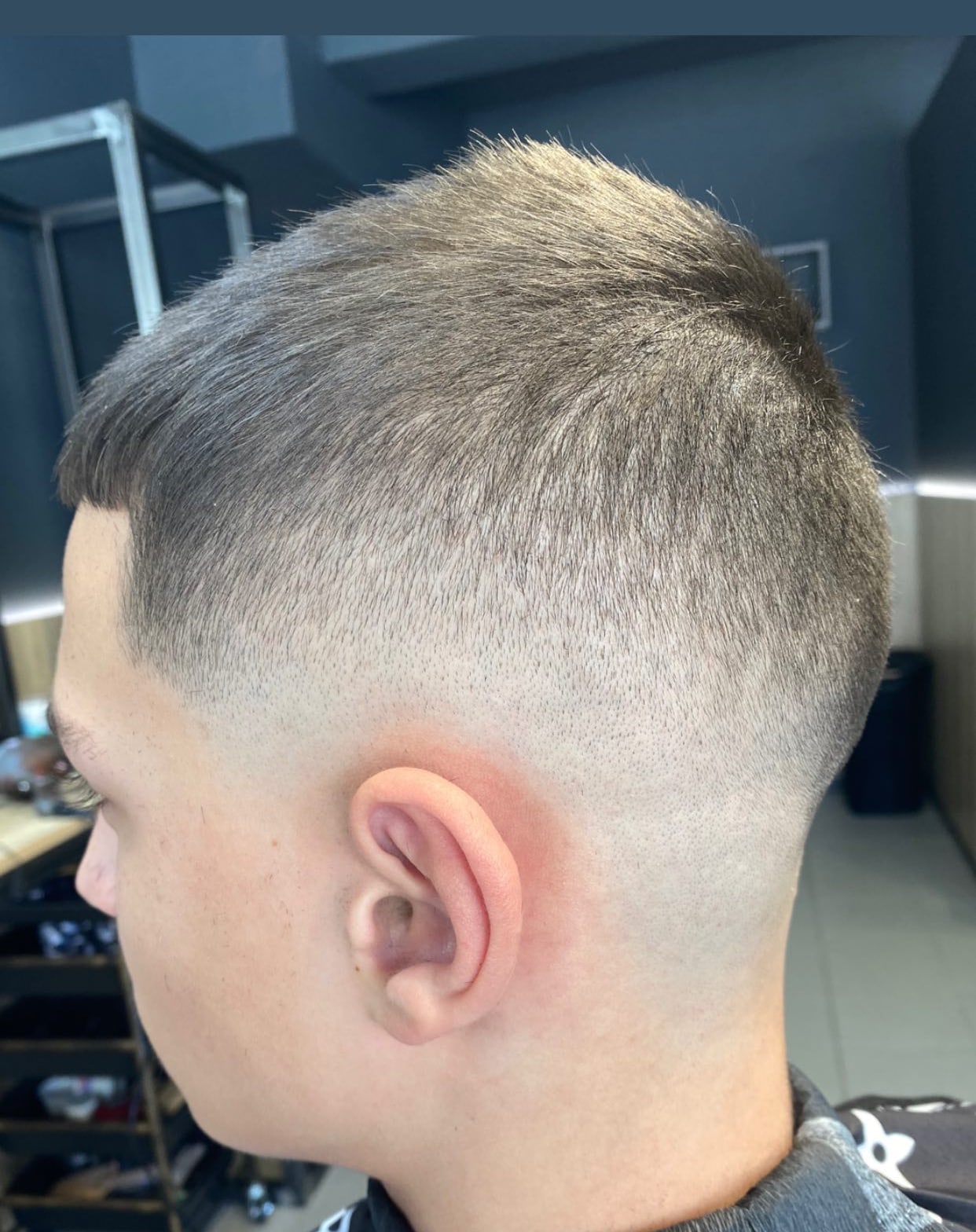 High skin fade στο BARBERY No 129
