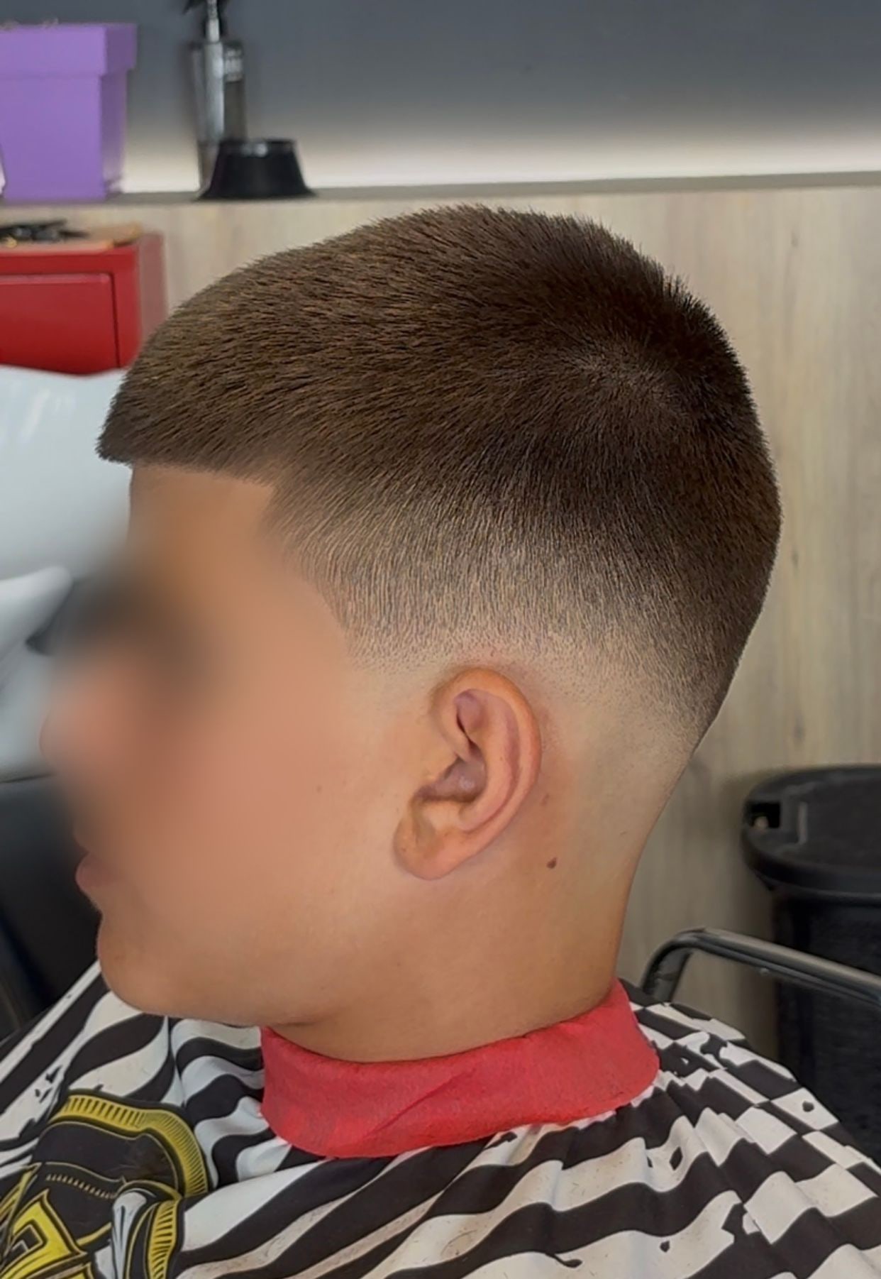 High skin fade στο BARBERY No 129